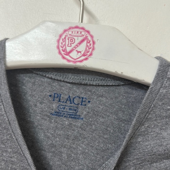 Place Gray Short Sleeve Tee Casual Comfort - Picture 2 of 2